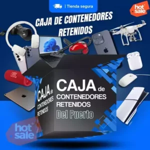 CAJA DE TECNOLOGIA CONTENEDORES RETENIDOS POR LA ADUANA - MAS DE 650 VENDIDOS