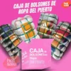 CAJA DE BOLSONES DE ROPA IMPORTADA - MAS DE 500 CAJAS VENDIDAS
